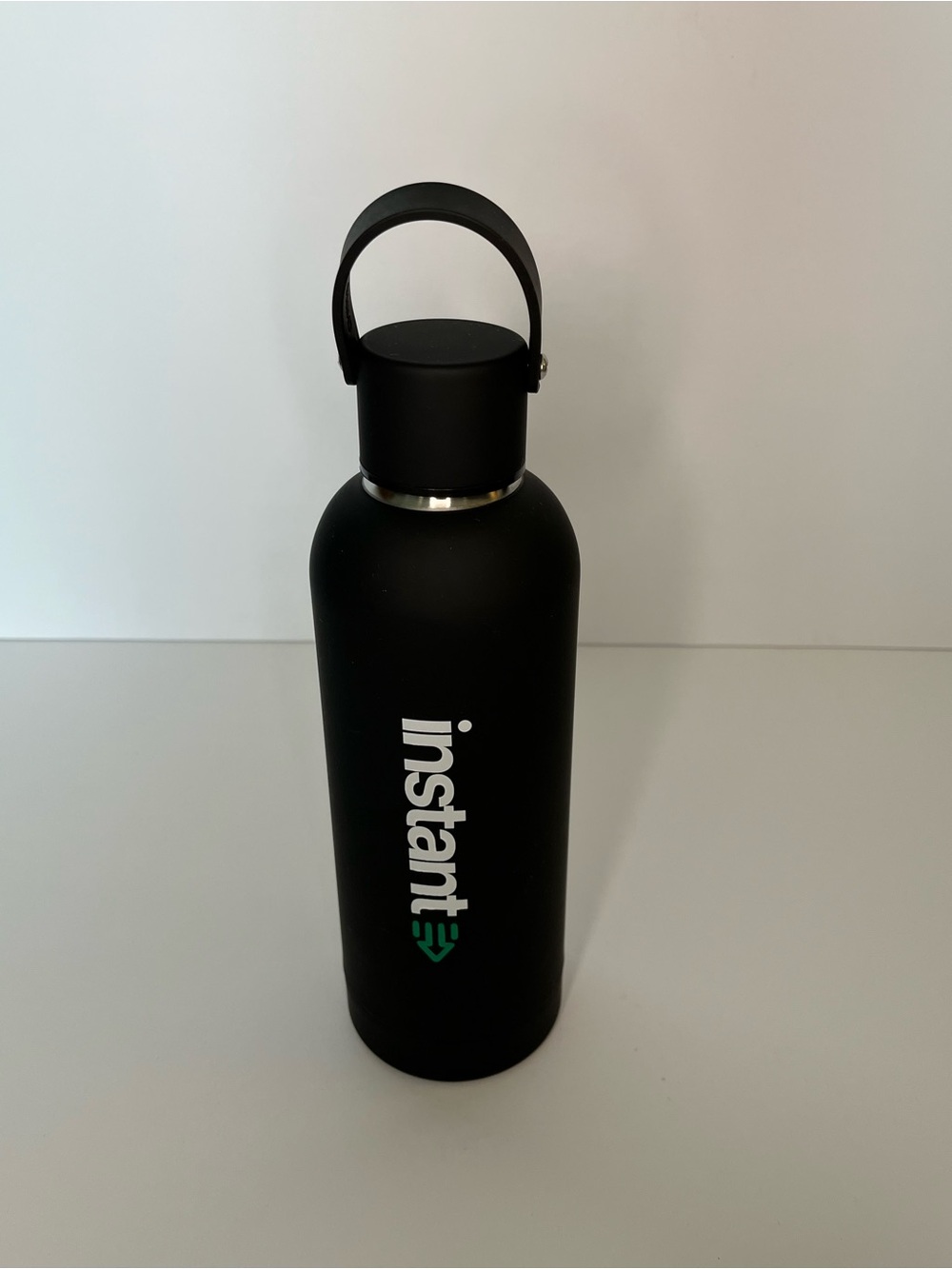 instant™ Black Stainless Water Bottle with Handle